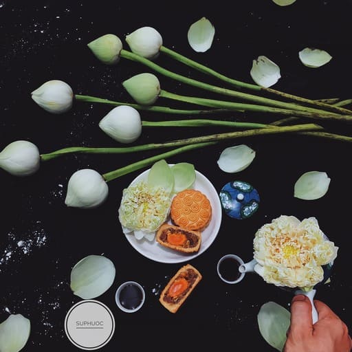 Mooncake white lotus 03