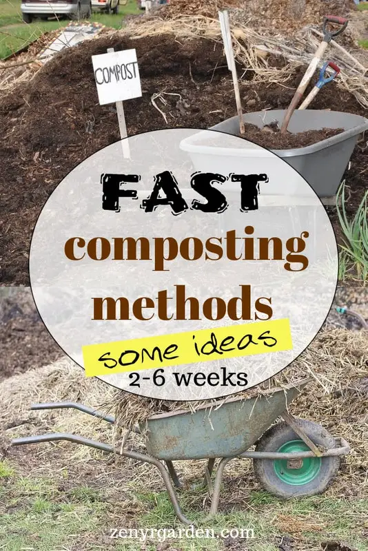 Some Fast Composting Methods